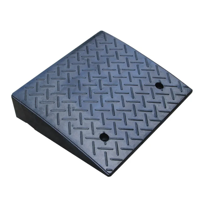 

Slope pad deceleration belt rubber road slope car uphill pad household threshold pad 11cm triangle