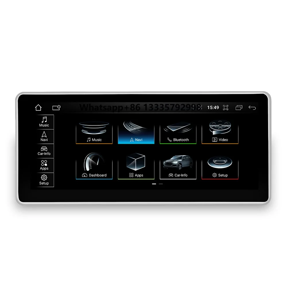 

2013-18 AudQ3 Compatible Android IPS HD 10.25inch Car Radio Rearview Monitor‘Dashboard Placement USB Connection CarPlay 2G