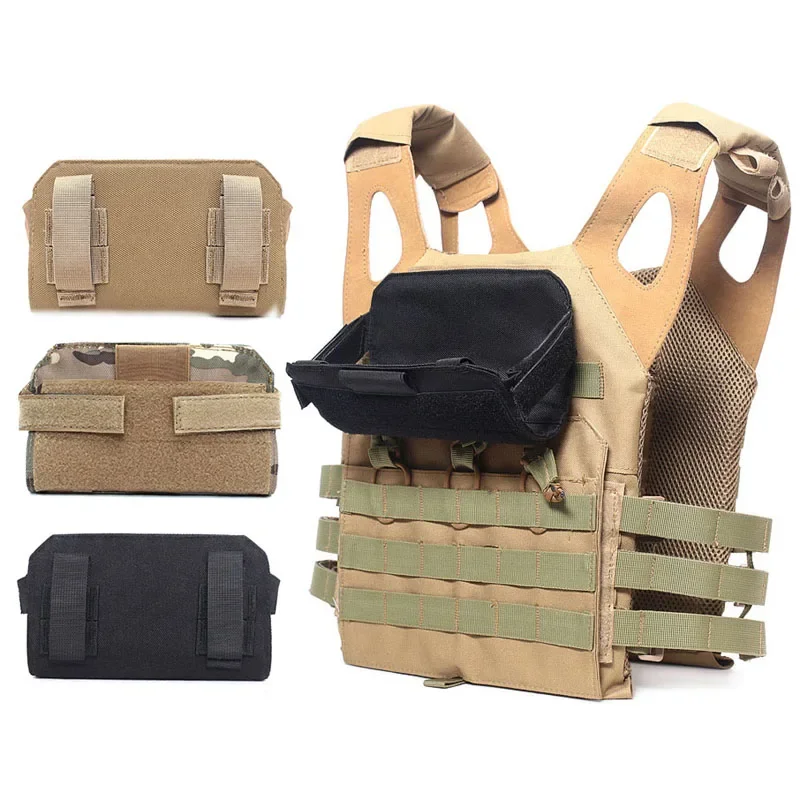 Tactical Vest Special Front Panel Attachment Mobile Accessory Mt Color Phone Front Bag Admin Camouflage Pouch Vest