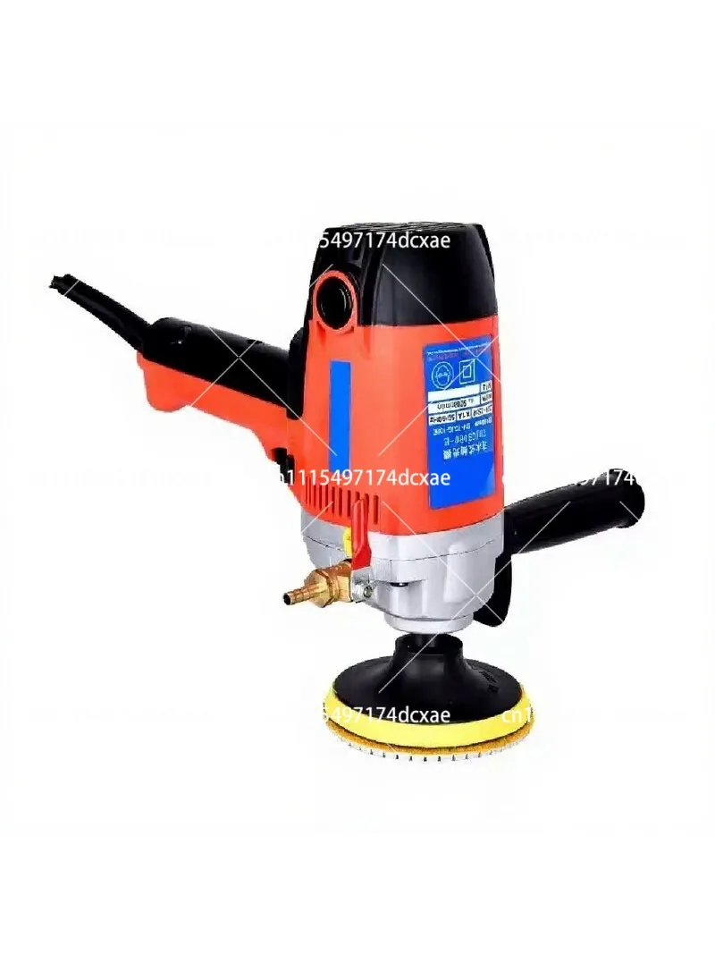 Variable Speed Wet Polisher 900W Electric Water Injection Sander for Marble Granite Concrete Stone