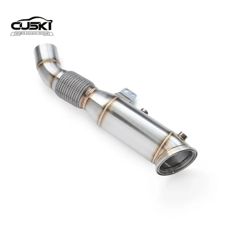 

Пертаны к BMW 740I B58 3.0T 2021-2023 с теплозащитным экраном, выхлопная труба автомобиля, фитинги для модификации автомобильных выхлопных газов, увеличенный Po