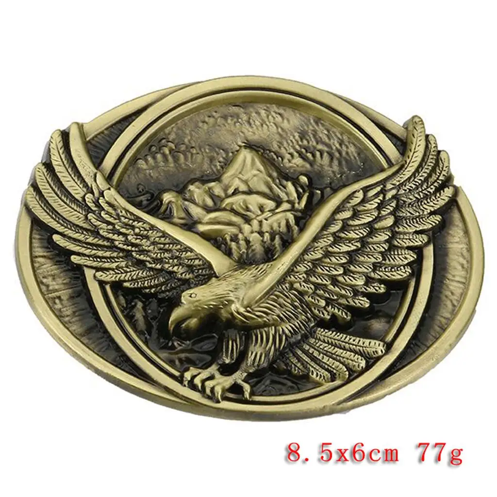 Vintage Flying Eagle Belt Buckle Weatern Cowboy Punk Rock Buckle Decor