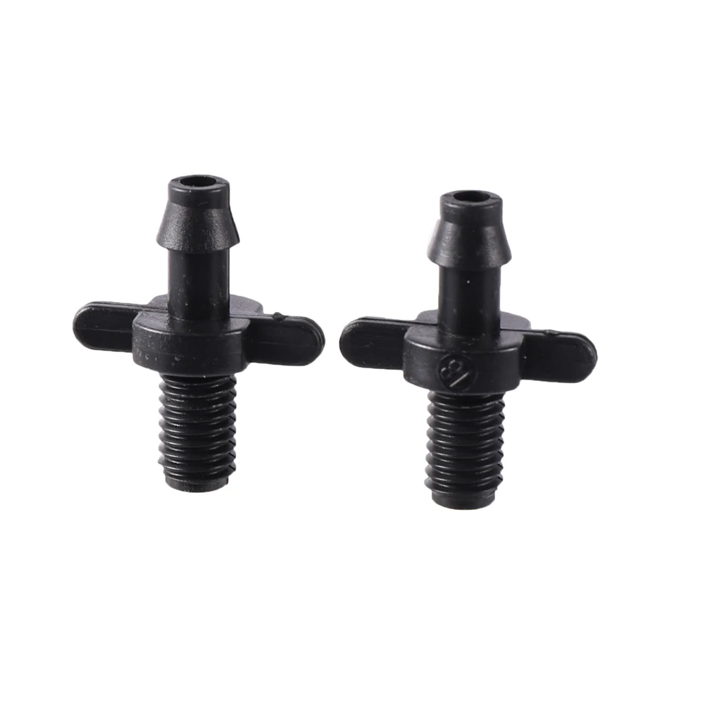 100Pcs 6mm Threaded Reducing to 1/4\