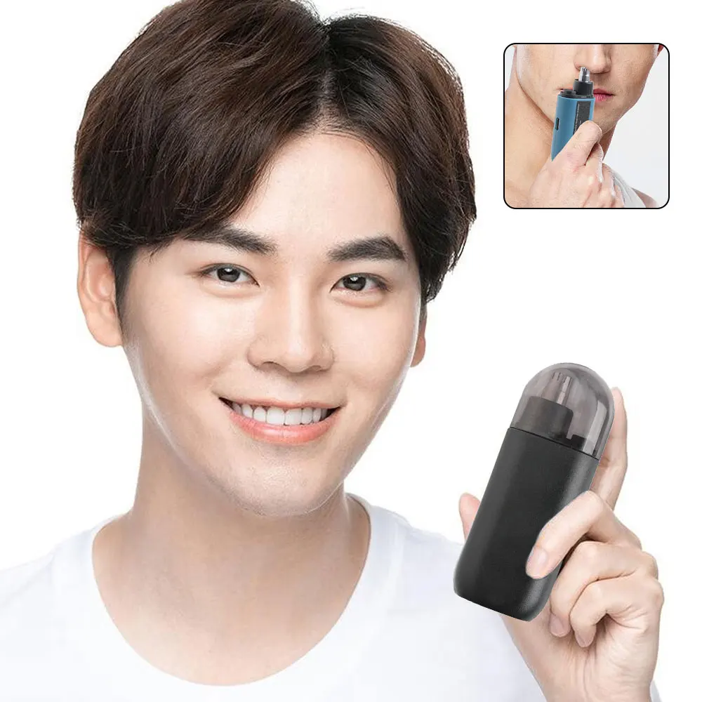 New Updated Electric Nose Hair Trimmer Ear Face Clean Trimmer Razor Removal Shaving Nose Face Care Kit for Men and Women