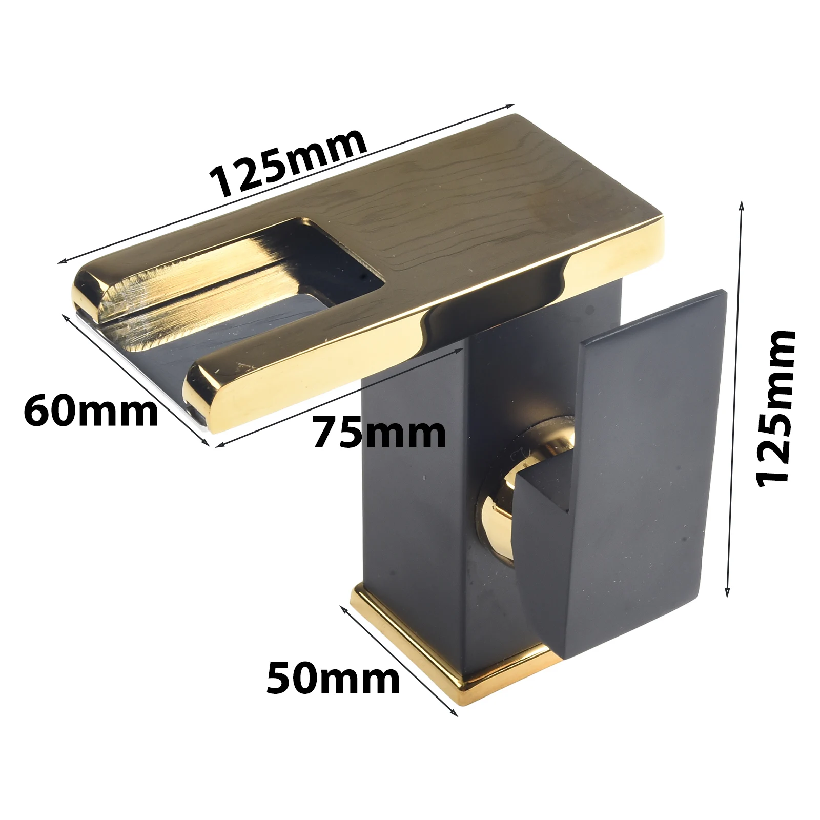 

Светодиодный водопадный смеситель, латунный смеситель для холодной и горячей воды, настенные смесители, светодиодный водопадный кран, короткое шоу, как на картинке