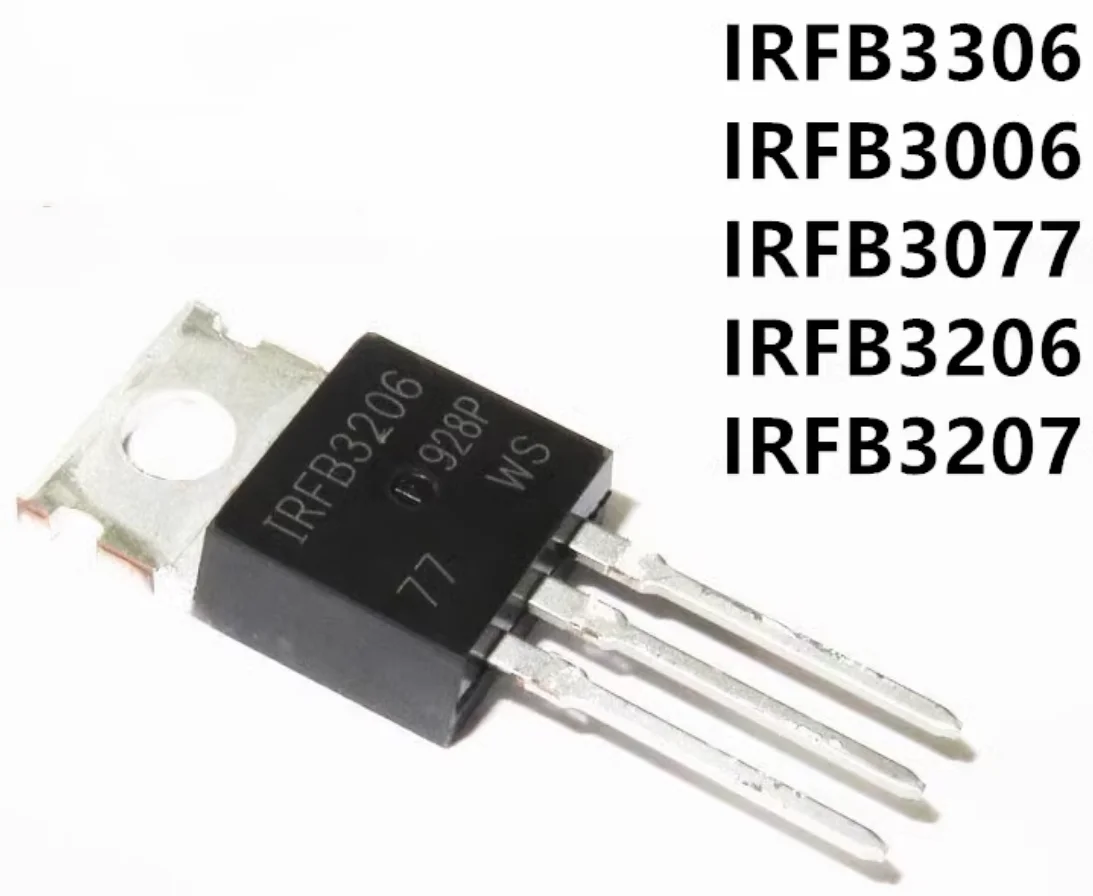 10pcs IRFB3306 3307 3006 3077 3206 3207 PBF TO220 MOSFET