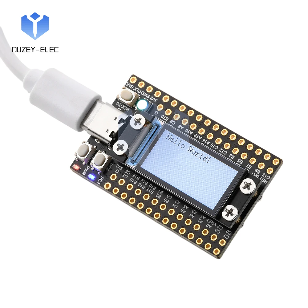 STM32F103RCT6 Cortex-M3 kernel Microcontroller Development Board With 0.96-Inch Screen And 8MB Flash Minimum System Board