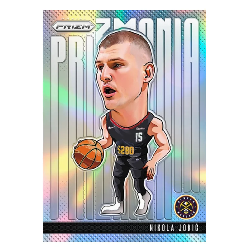 Panini Nba 2025 Prizm Prizmania Lebron James Wembanyama Curry Doncic Nikola Jokic bricolage basket-ball étoile cartes à collectionner cadeau recueillir