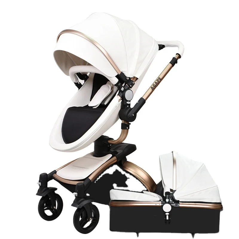 360 degree swivel seat baby stroller 3 in 1 big discount