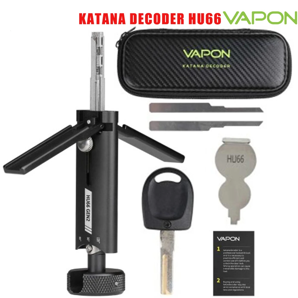 2025 Vapon Katana Decode-r HU66 Gen2 for-VW Porsch-e Bentley-Lamborghini,HU92 for-BMW E Series,SIP22 For FIAT locksmith tools