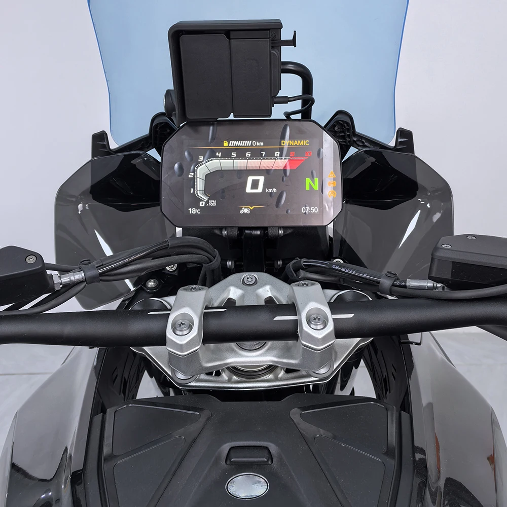 BMW R1300GS R 1300 GS 2024-2026 윈드쉴드 양측 에어 디플렉터 오토바이 탱크 사이드 윈드 디플렉터 스포일러 윈드스크린 썸네일 4