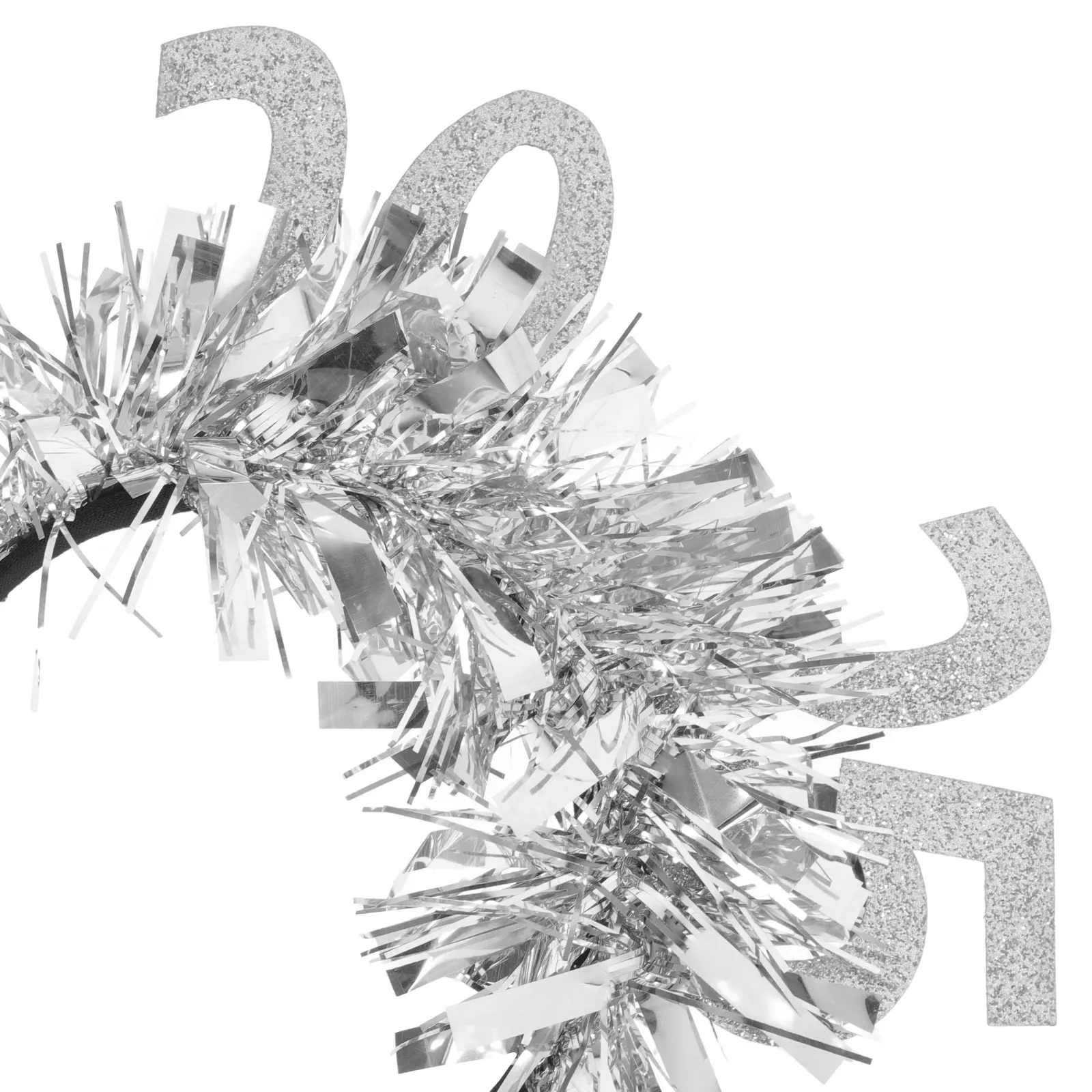 

2025 Digital Headb New Year Eve Tinsel Glitter Women Valentine Party Supplies Hair B Birthday Photo Booth Props Lightweight