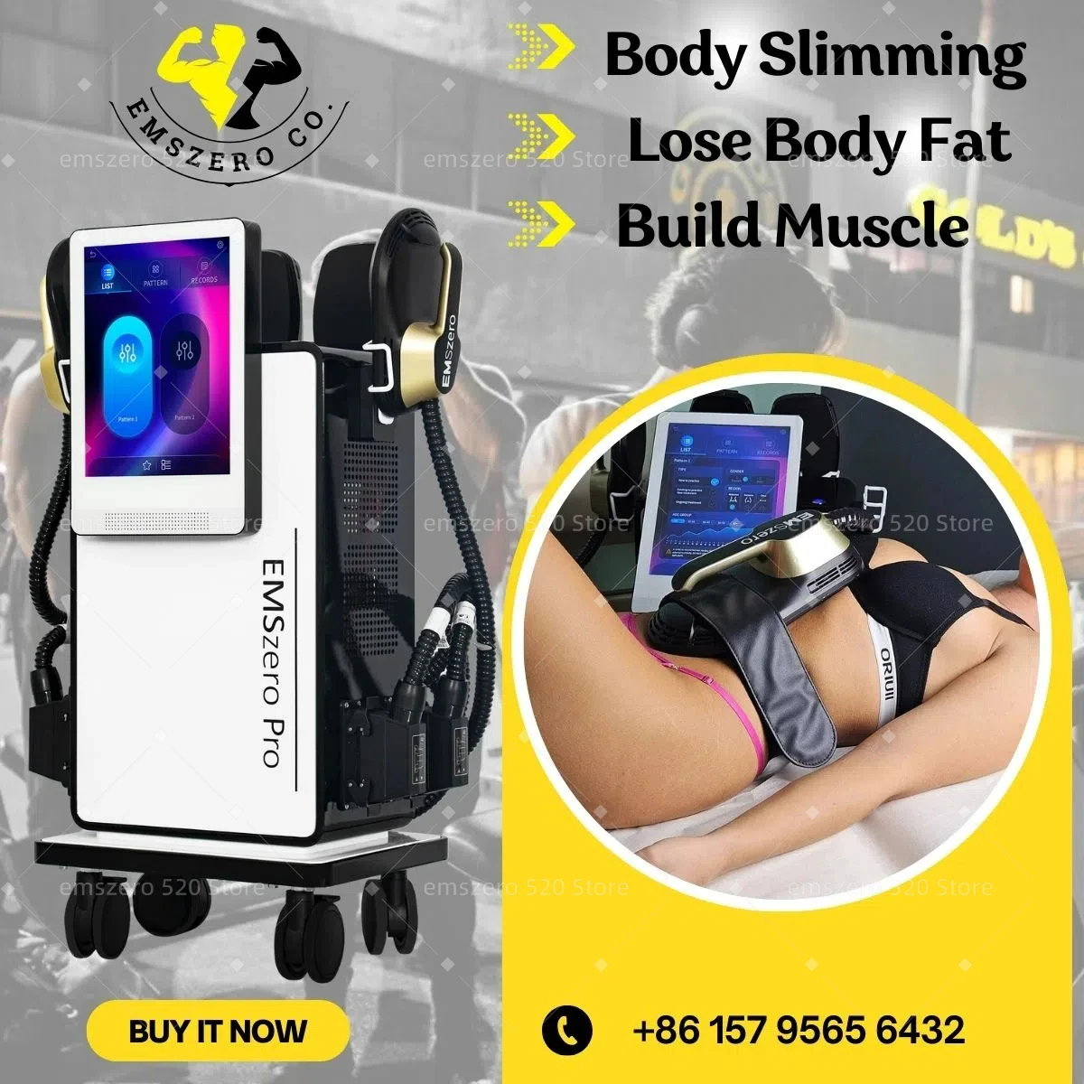 

EMSzero Lose Weight Ultra Machines 6500w NEO Body Slimming Fat Burning Muscle Sculpting Electromagnetic Stimulate Pro