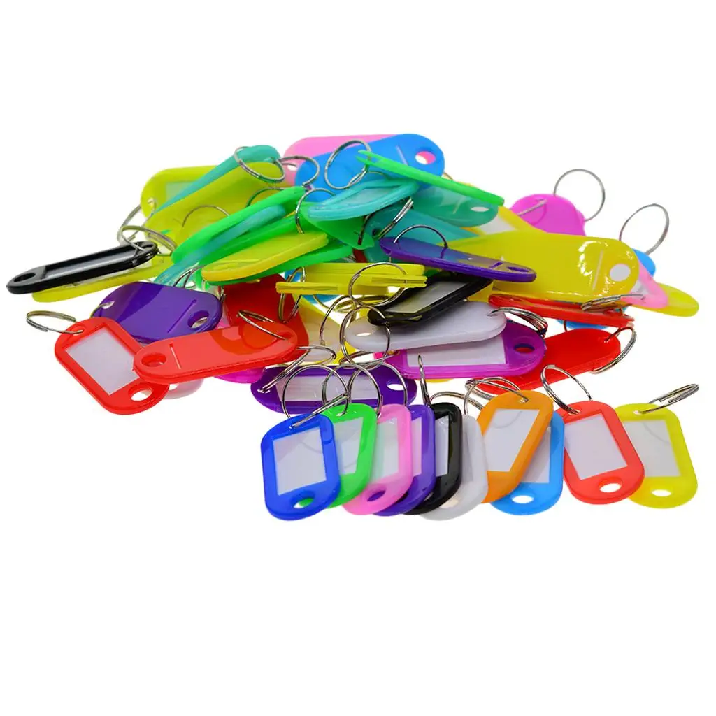 50pcs Waterproof Suitcase Tag Removable Waterproof Luggage Tag