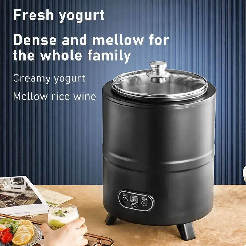 8L and 12L Yogurt Fermenter Electric Greek Yogurt Maker Home Appliances Made of Stainless Steel