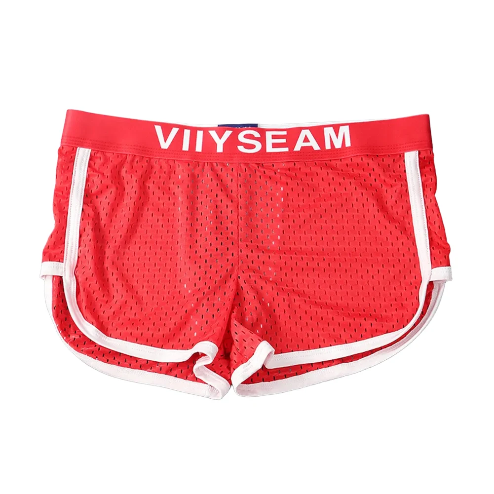 

Mesh Trunks Breathable Boxer Shorts Lounge Wear Workout Gear 4 Sizes Available Comfort Fit Elastic Waist For Daily Wear