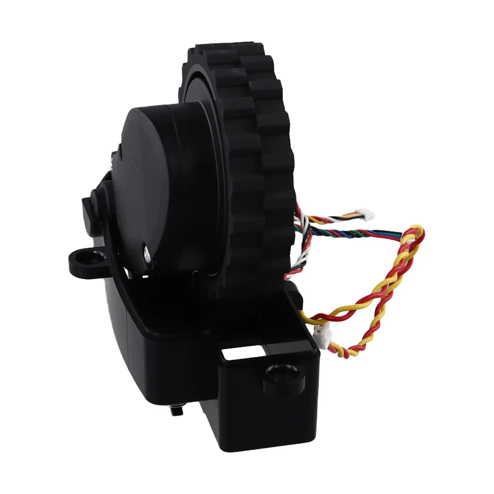 

Robot Vacuum Wheel Left Wheel Assembly Hassle-free Maintenance High-quality Material Long-lasting Performance Black