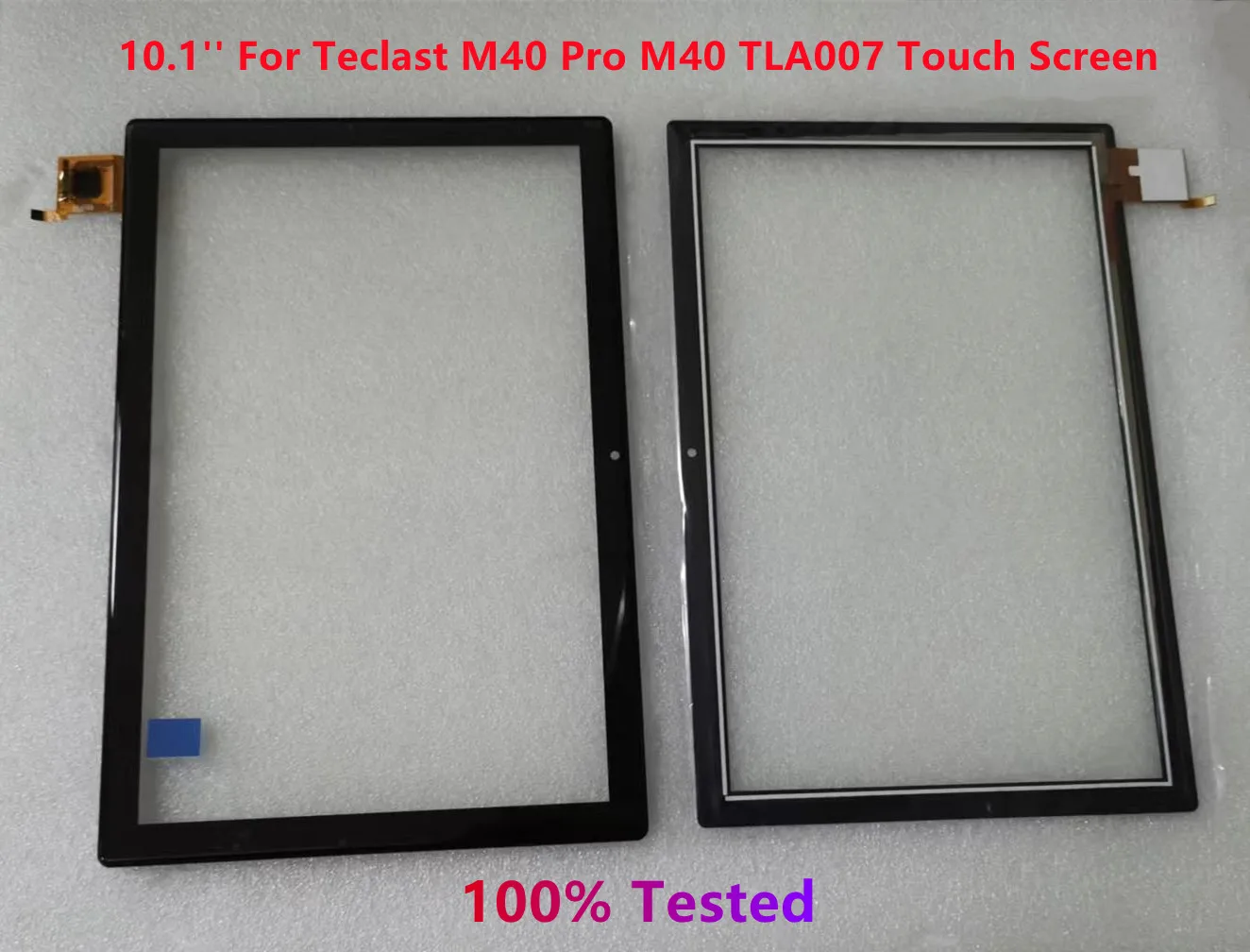 Original 10.1 Inch 2.5D Touch Screen For Teclast M40 TLA007 M40 Pro M40 Touch Screen Panel Digitizer Glass Sensor Tested