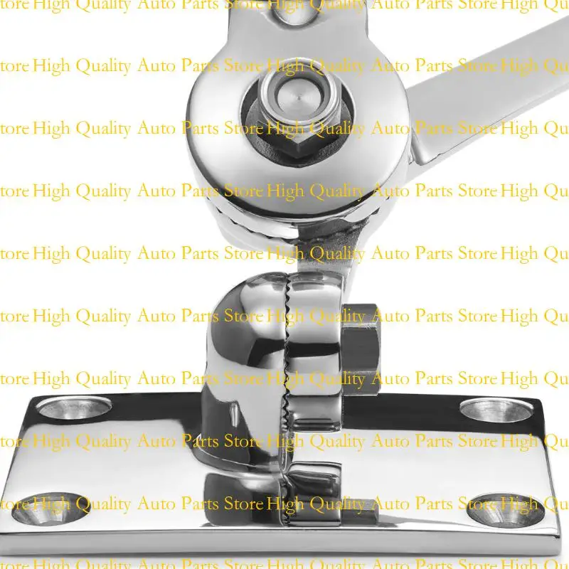 G7NA Ratchet Rail Mount, Marine VHF Antenna Mounts,Radio Antenna Base Stainless Steel Adjustable Base Mount