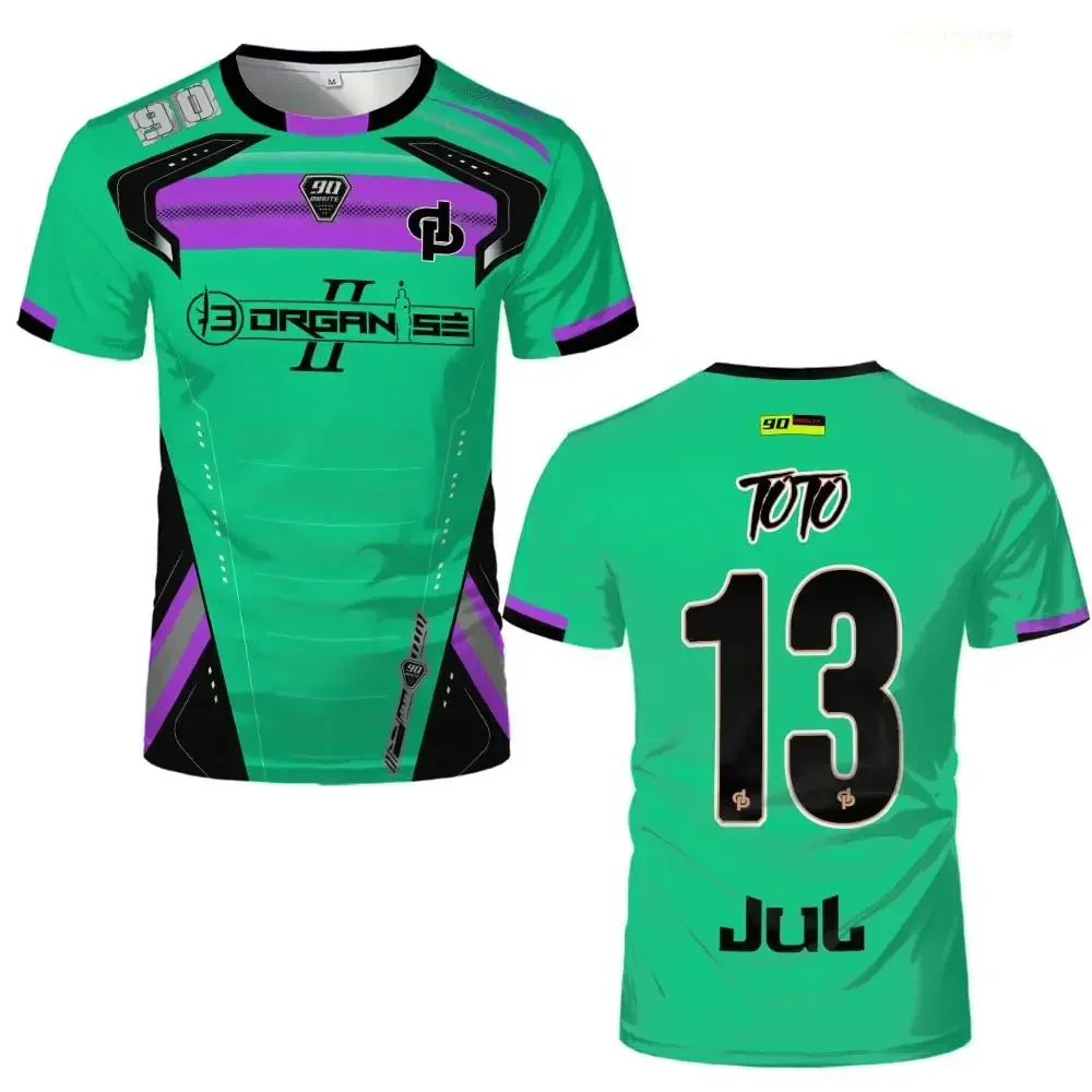New Football Sport T-shirt, Complete Print JUL Marseille Rap 13