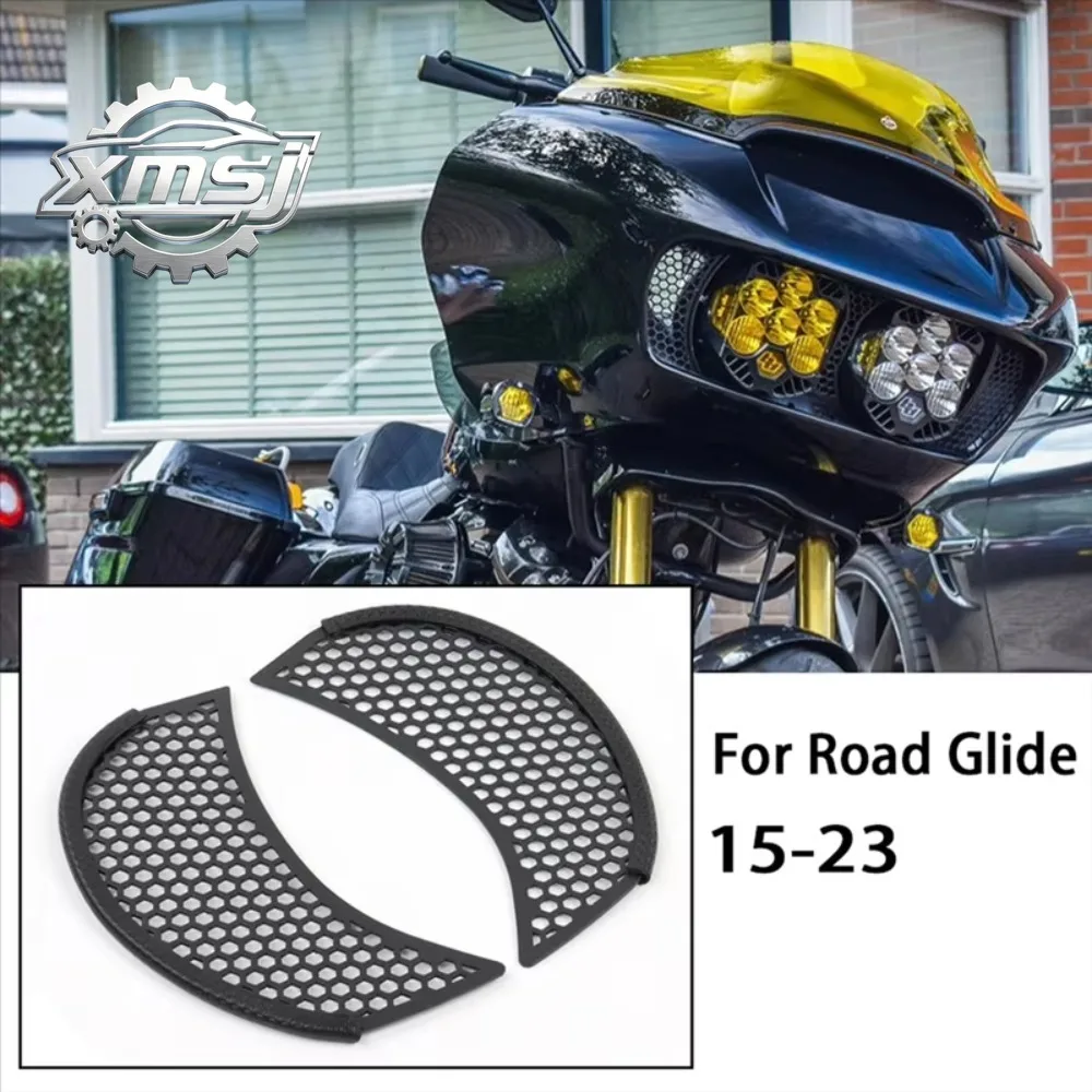 

cubierta rejilla pantalla ventilación lateral carenado motocicleta para Touring Road Gli FLTR FLTRX 2015-Up