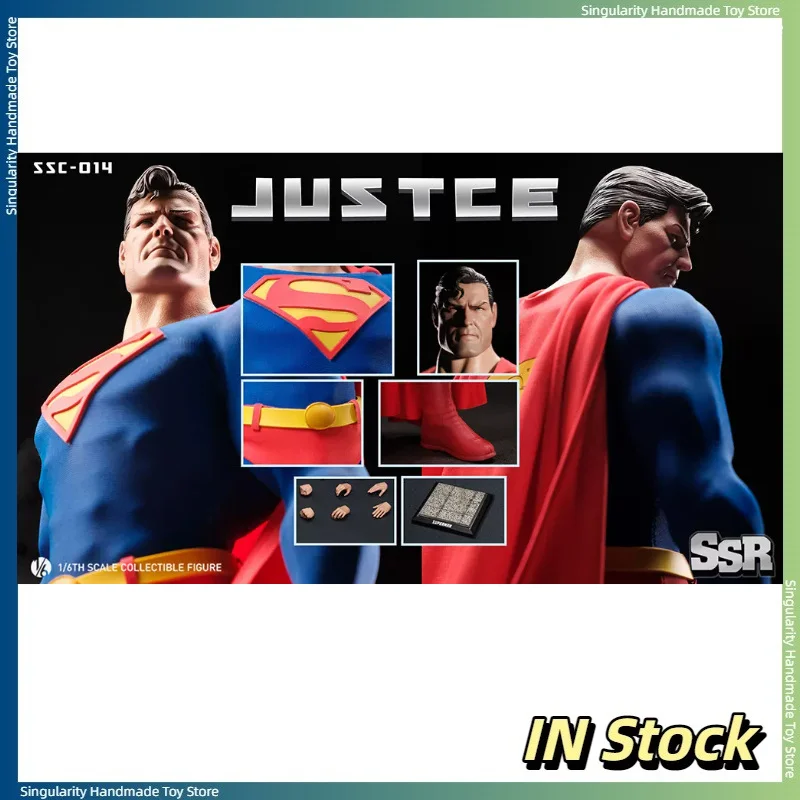 【In Stock】 SSR SSC-014 1/6 Justice League Superman Mobile Doll Model Toy Collection