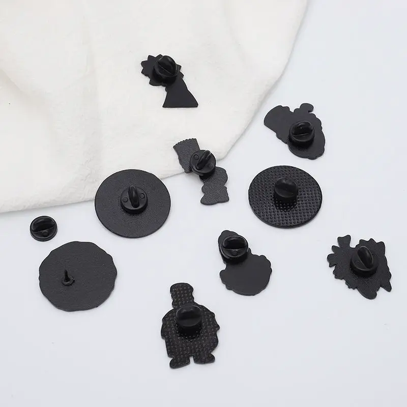 The Simpsons Homer J. Simpson Anime Merchandise Unique Creative Brooch Pin for Men and Women Clothing Shoes and Hat Decoration - view 6