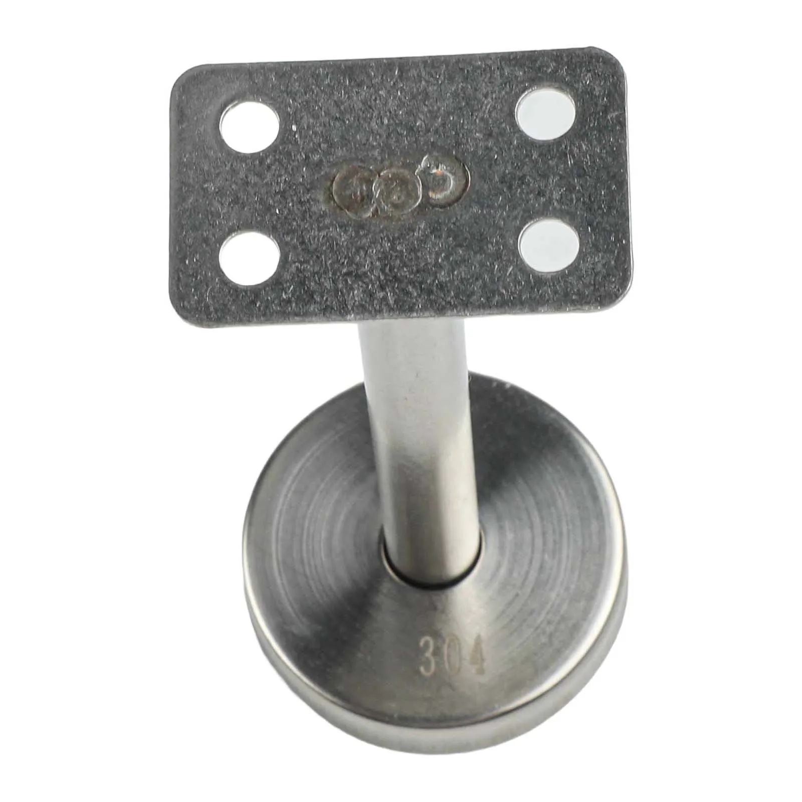 Home Improvement Adjustable Stair Support Handrail Bracket Silver Residential Use Robust Design Secure Fixation