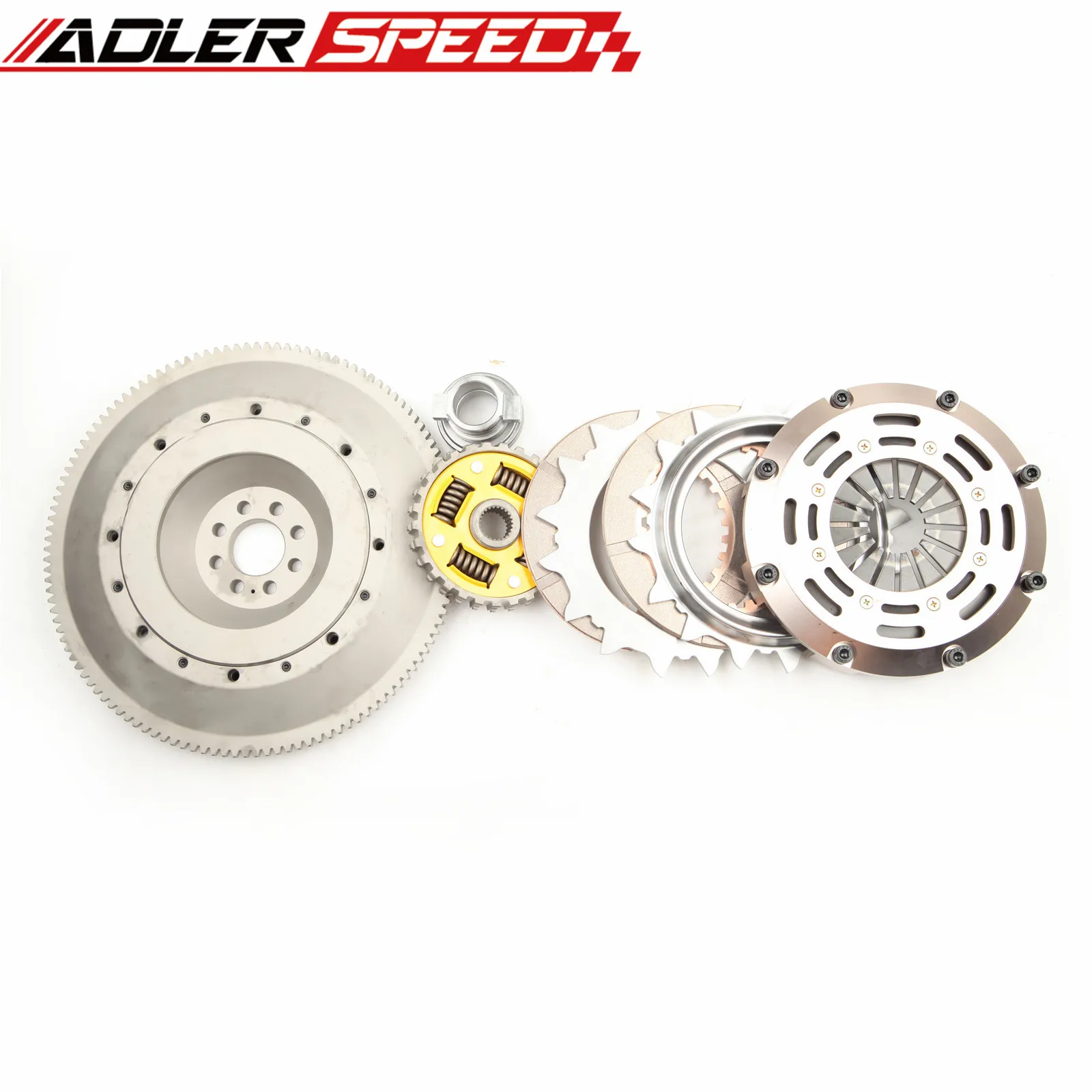 

ADLERSPEED Racing / Street Twin Disc Clutch Kit & Flywheel For Nissan 350Z G35 VQ35DE