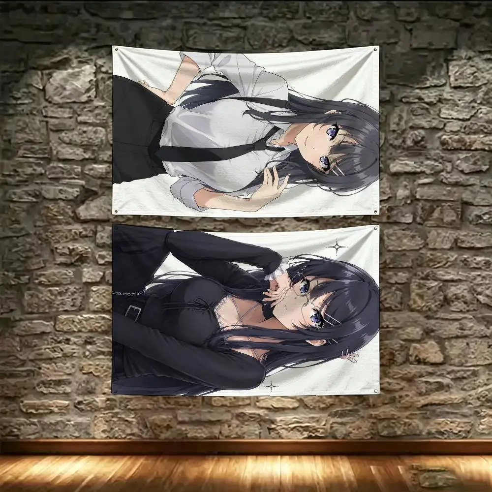 Mai S-Sakurajima Room Decoration Wall Tapestry Hanging Aesthetic Bedrooms Advertising Banner