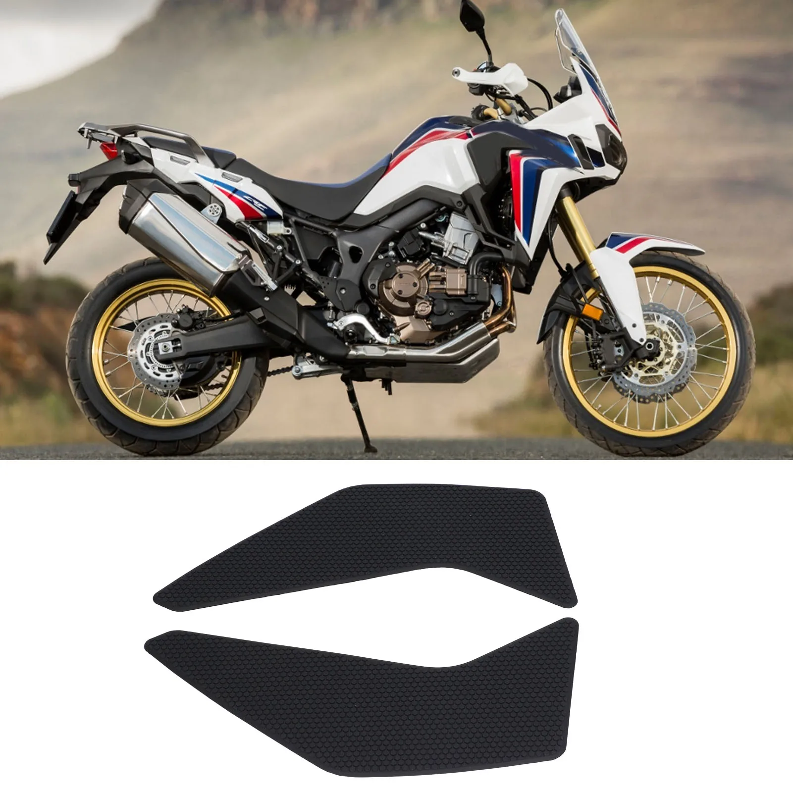 

Наклейка на топливный бак мотоцикла, резиновые теплоизоляционные защитные накладки для AFRICA TWIN CRF1000L 2016-2020