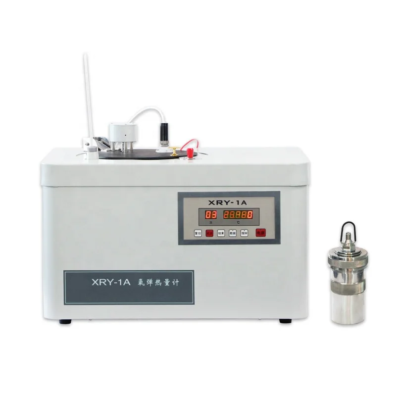 

XRY-1A Oxygen Bomb Calorimeter machine 14400~14500 J/K for Calorific of Petroleum Products