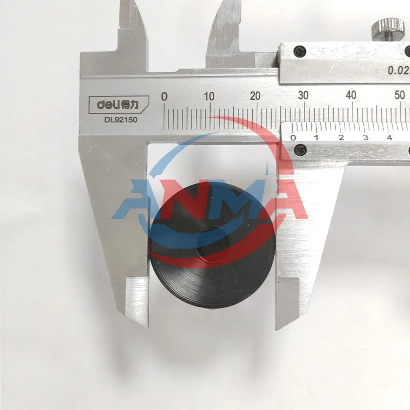 200Pieces Double-layer Red/Black Suction Nozzle 27X8X27mm Rubber Sucker For Printing Machine Parts