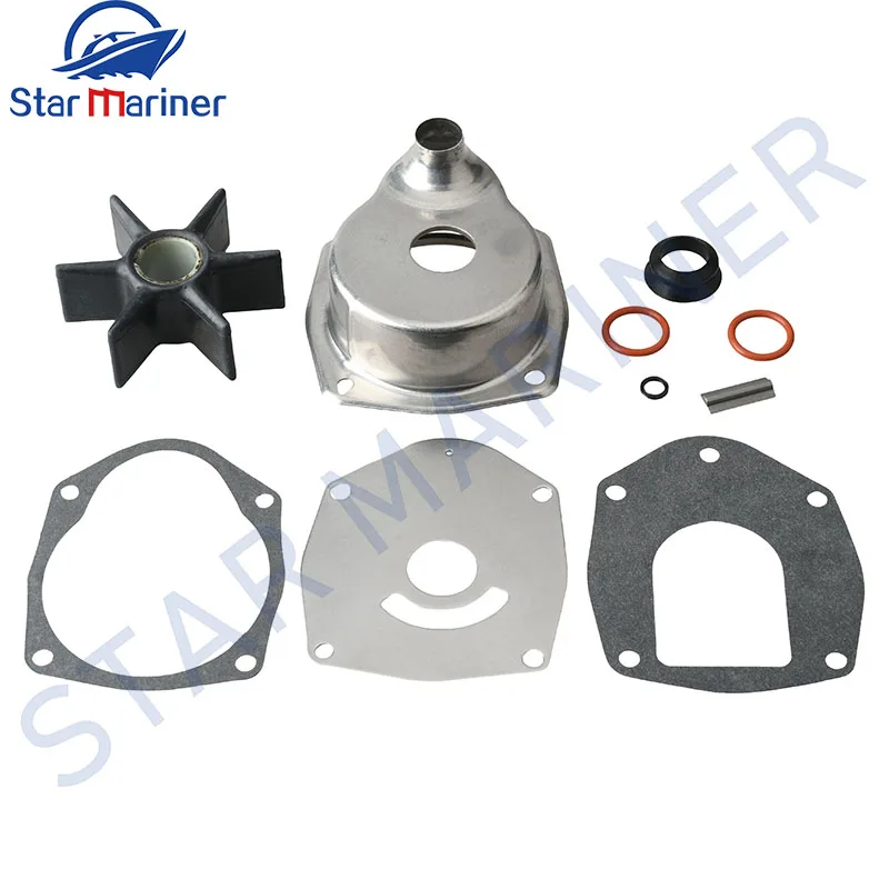 

817275A2 817275A1 Water Pump Impeller Service Kit For Mercury Outboard 4T 40HP-250HP 807929A1 807275A2 807275A1 9-48314 12415