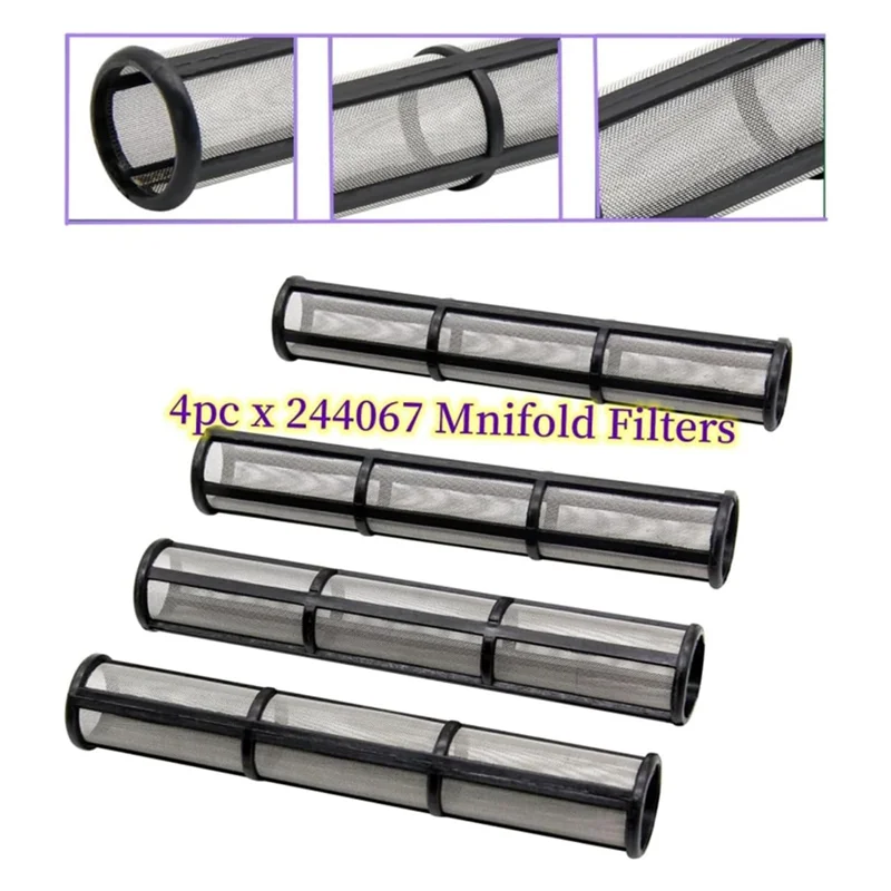 

AB42-181072 287032 244067 Набор экранов безвоздушного распылительного фильтра, подходит для Graco 695 795 1095 1595 3900 5900 7900 Сменный распылитель Par