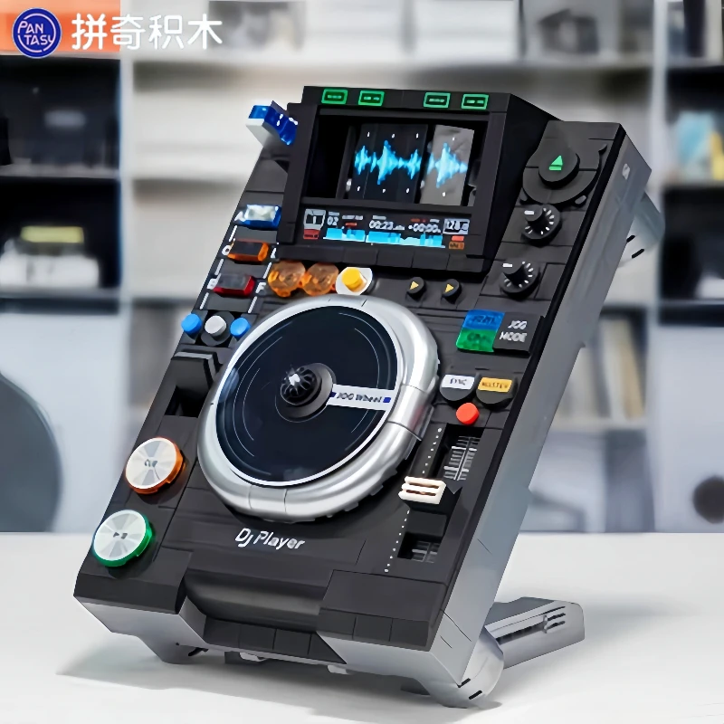 

Конструктор «Ретро-диджей»: развивающая мини-головоломка, креативный подарок, настольное украшение, коллекционная игрушка