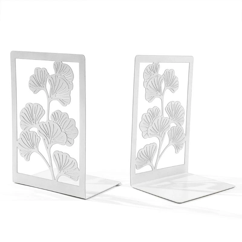 Bookends hojas huecas Bookends escritorio pesado Libro libros decorativos Libros decorativos Stoppers