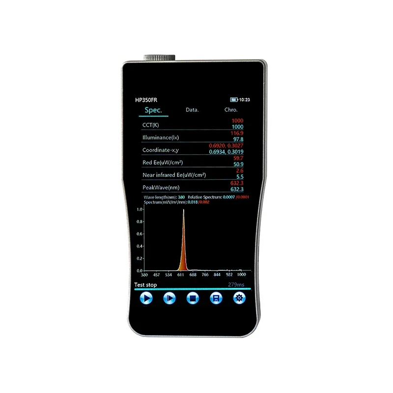 Spectrum Analyzer 380-1000nm HP350FR Test IR Spectrometers