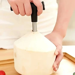 1pc Coconut Opener Stainless Steel Coconut Opener Coconut Shell Opener Coconut Green Hole Opener Drilling Coconut Knife Kitchen