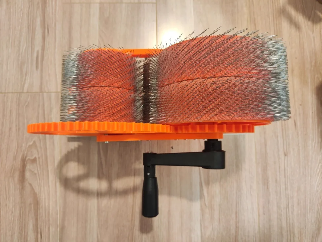 Hand Carding Machine, Wool Felt Color Mixer, Quick Color Mixing, Combing, Spinning, Manual DIY