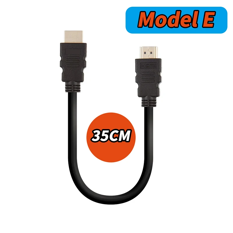 Angled HDMI Cable 4K 60Hz Short HDMI 2.0 Cable HDMI 2.0 Adapter Cable w/ 4K HDR HDMI Earc CEC for TV BOX PS5 Xbox HDTV