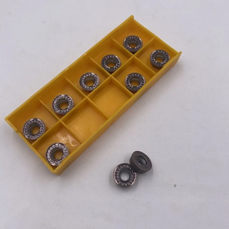 10pcs CNC Inserts RPMT1204MOE-JS  R6 VP15TF Carbide Insert Indexable Milling CNC Cutting Lathe Tool