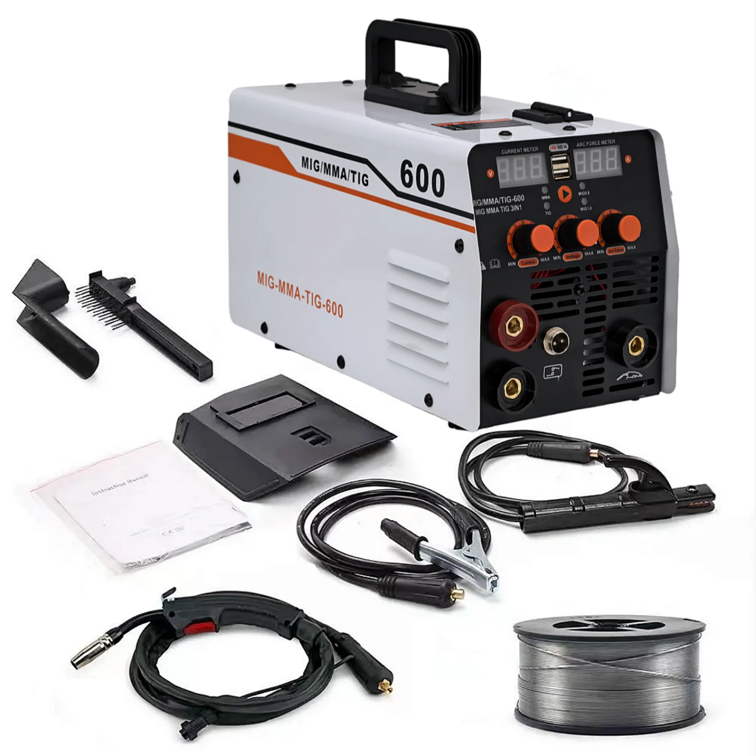 Carry Hand Held Electric Welding Machine Mini Welding Machine Mig Inverter 3 in 1gasless Welder