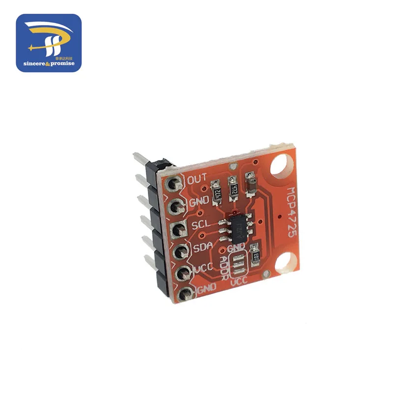 MCP4725 DAC Breakout Module Ontwikkelingsbord 12Bit I2C IIC Interfacemodule