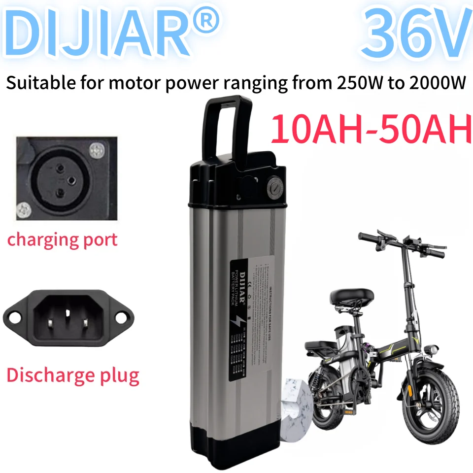 

Air fast transportation New Full Capacity Power 18650 Lithium Battery 36V10ah-50ahBattery pack Suitable for Silver Fish 80-2000W