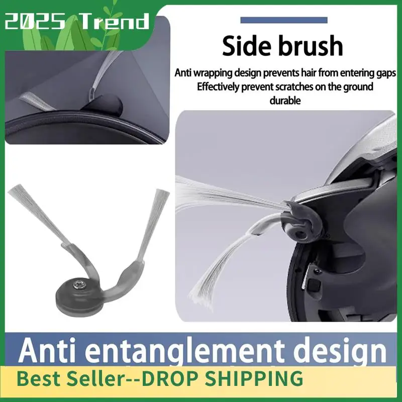 ATP3- 12PCS Replacement Parts Washable Side Brush For Roborock QV 35A / QR 598 / QR 798 Vacuum Cleaner Accessories