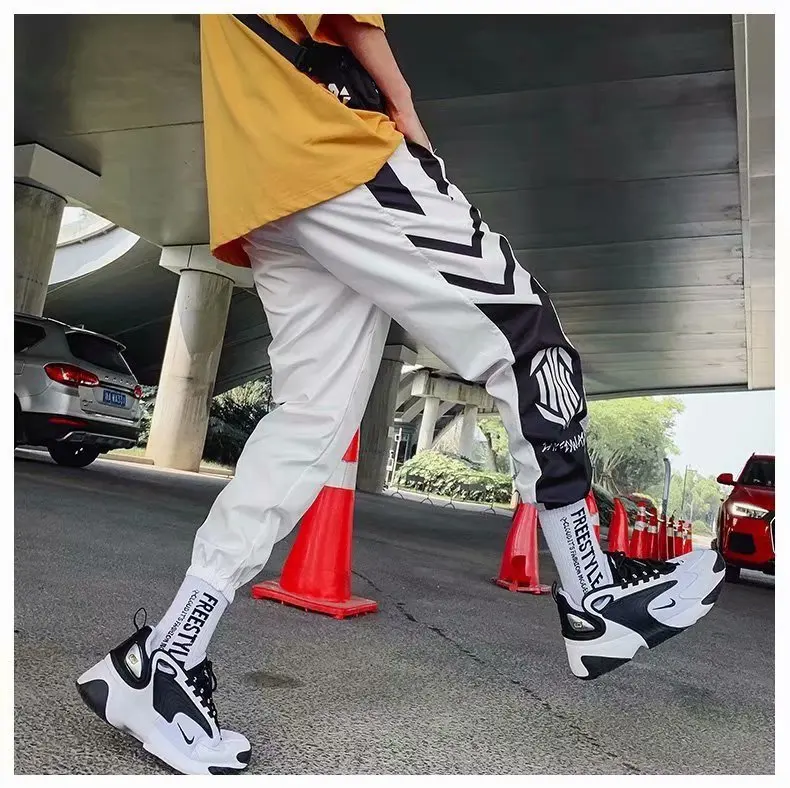 2024 Autumn/Winter long pants men's and women's loose sports and leisure ankle pants with fashion trend overalls