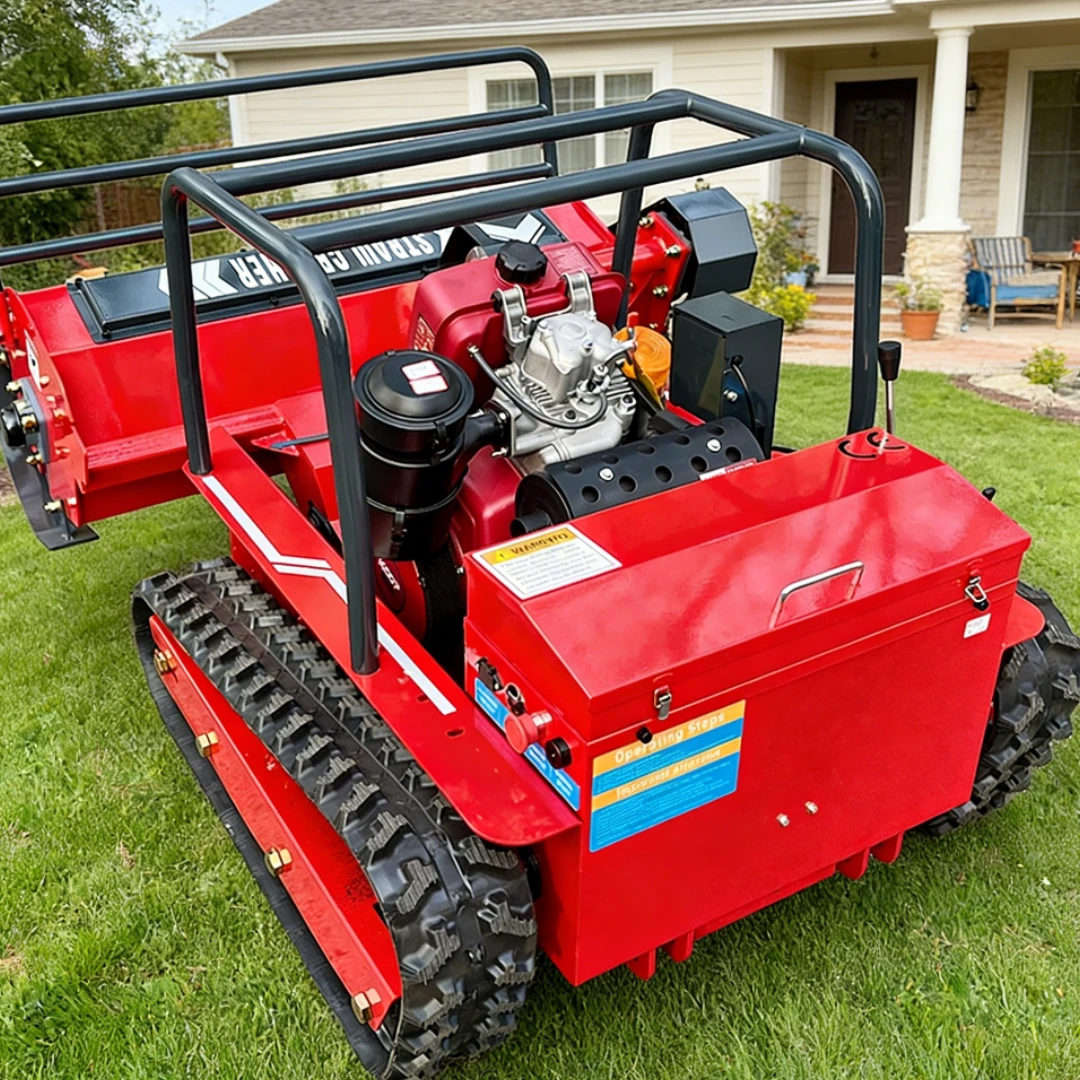 Customized Lawn Mower with Discounted Prices and High Horsepower Tracks, Easily Solving Mowing and Weeding Problems