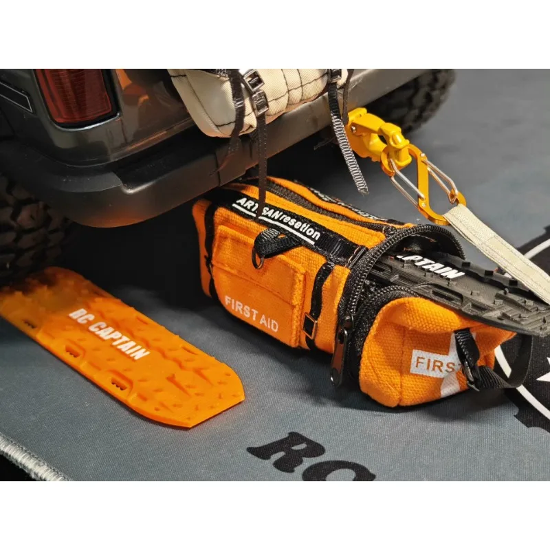 จําลองหนีแผ่น Tow Hook ชุดกู้ภัยตกแต่งสําหรับ 1/10 1/8 RC Crawler รถ TRX6 RC4WD D90 AXIAL SCX10 TRX4 MK07 ถัง 300