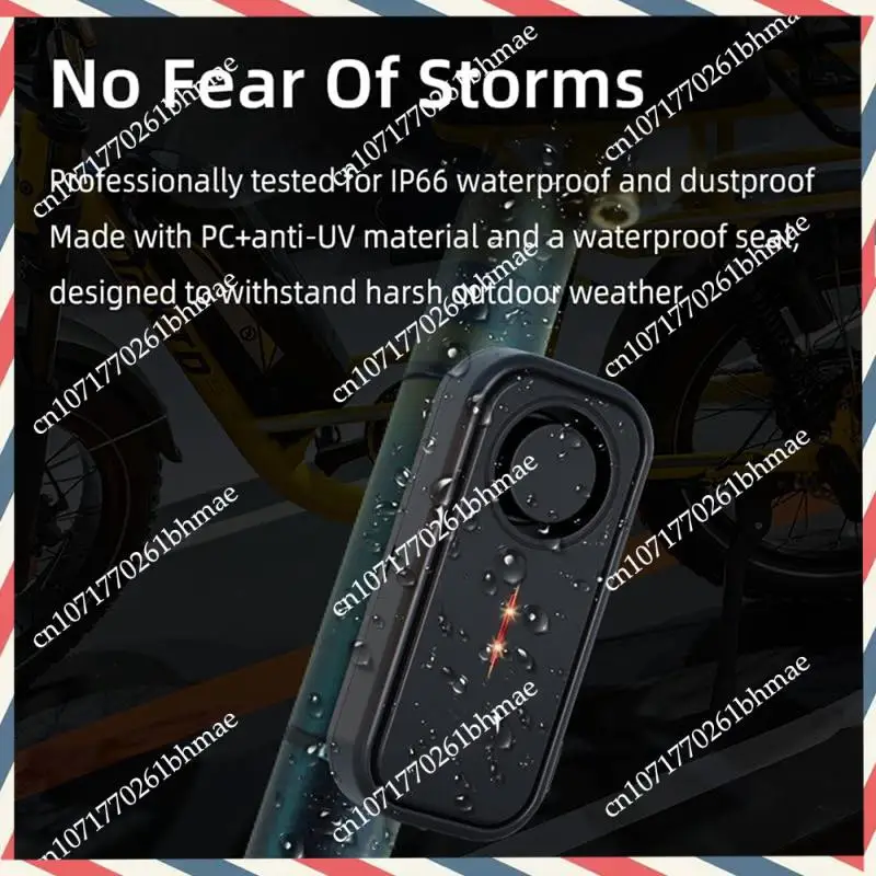 -A21Z Vehicle Search Vibration Bike Alarm, 113Db Remote Controlled Motorcycle And Bicycle Security Detector